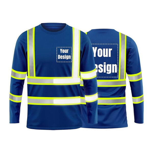 Sun Reflective Shirts Fluorescent Black Long - Image 3