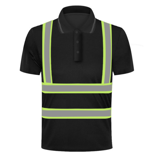 Hi Vis Safety Polo Shirt-1