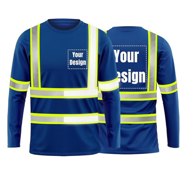 Sun Reflective Shirts Fluorescent Black Long - Image 5