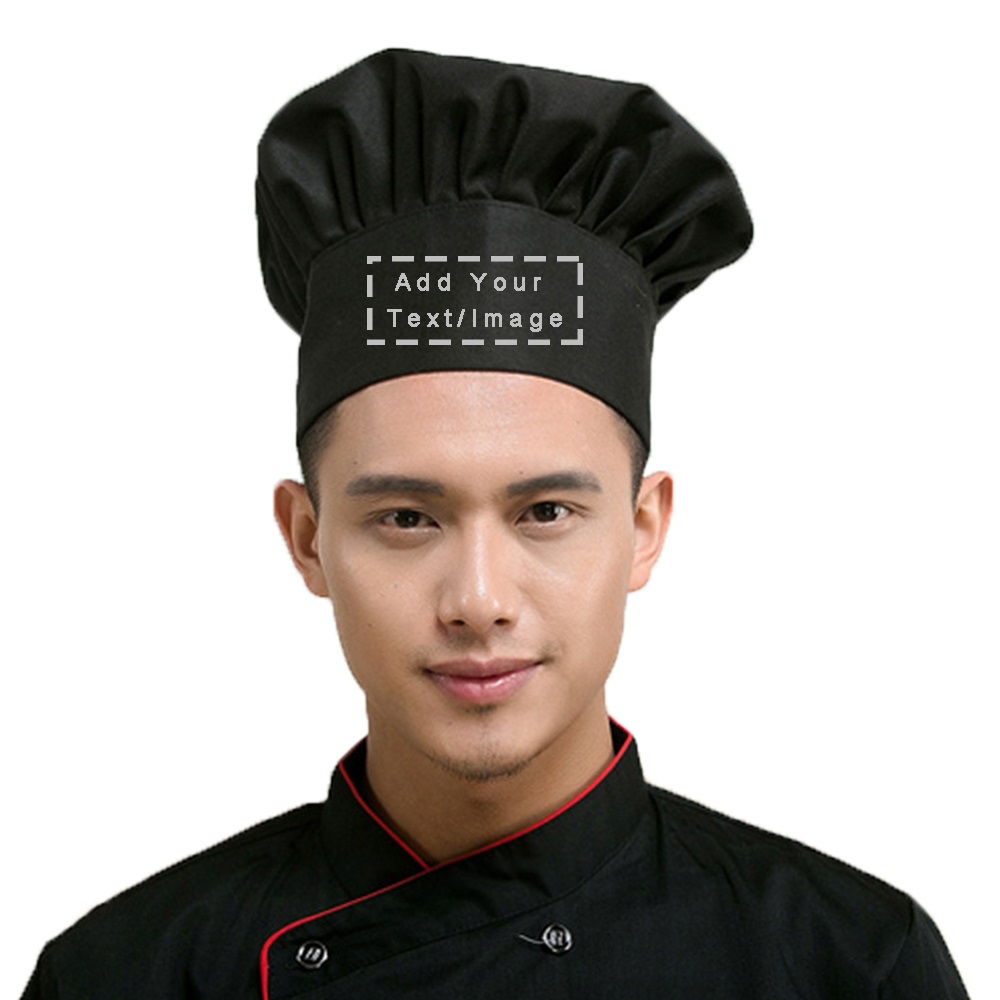 Personalized Custom Chef Cap Kitchen Cooking Hat