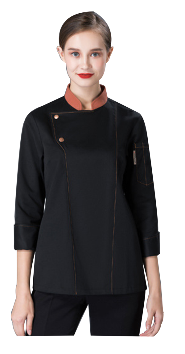 Personalized Customized Logo Chef Jacket-2