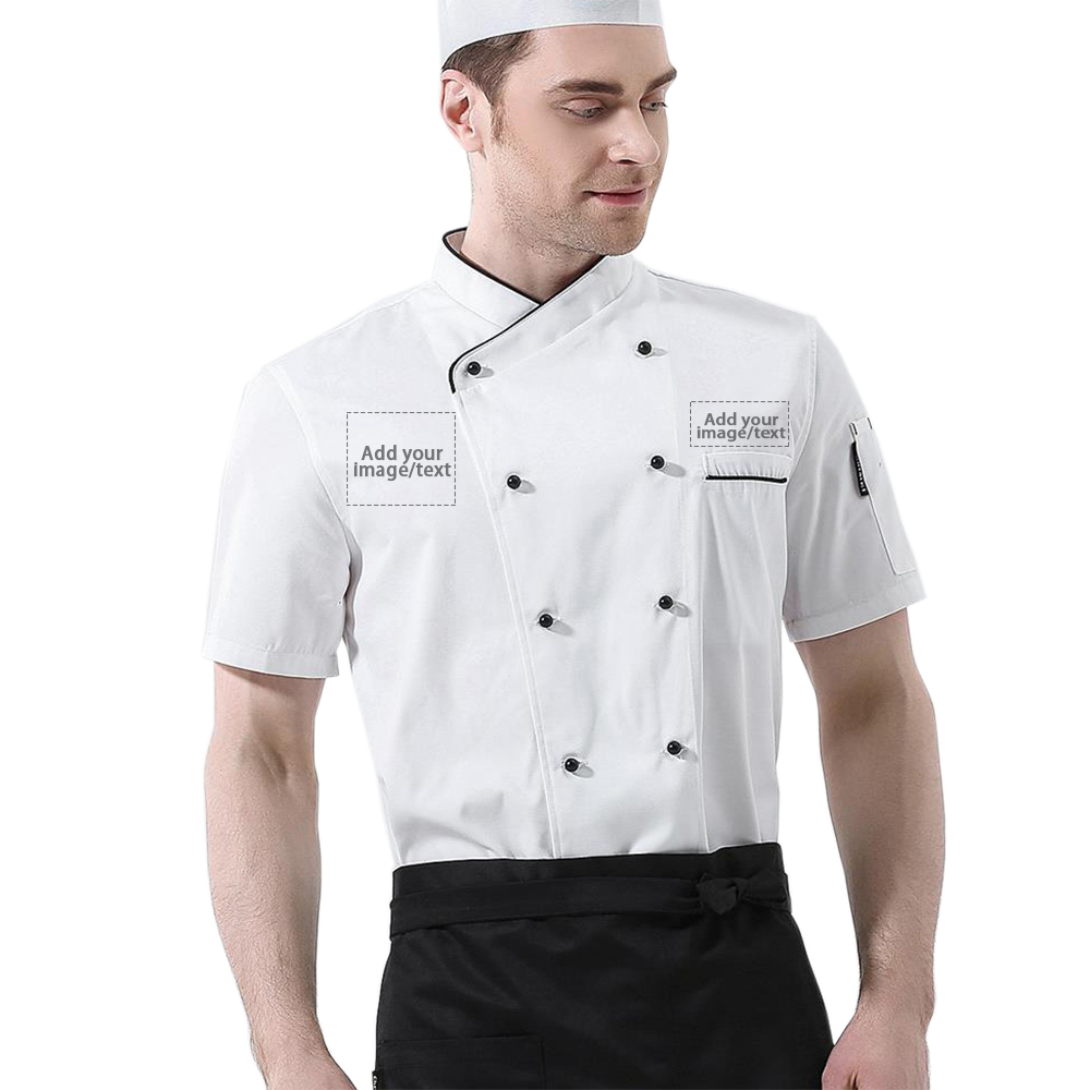 Personalized Customized Logo Chef Jacket Hotel Kitchen Restaurant