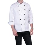 Personalized Customized Logo Chef Jacket-4