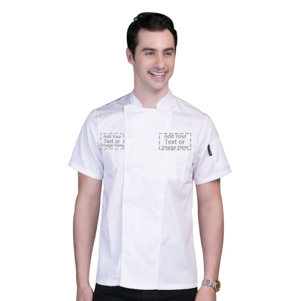 Personalized Customized Logo Chef Jacket-5