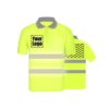 Vis Safety Polo Shirts For Men With Logo Custom