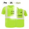 Workwear Short Sleeve Shirts Reflective Supplier Customized Logo