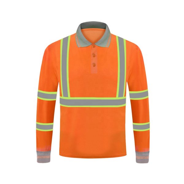 polo t shirt hi vis safety shirts-6