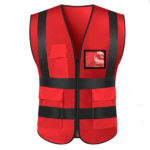 reflect strap mesh waistcoat safety vest-6