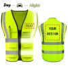 Outdoor Work Safety Vest High Visibility Custom