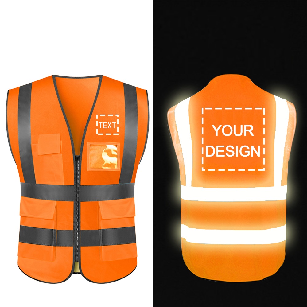 Safety Vest With Pockets Wholesale Yellow Waistcoat