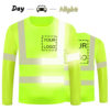 3M Reflective Shirt High Vis Safety Fishbone Shaped Customized