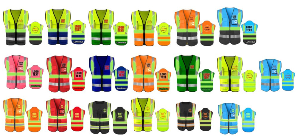 safety vest with logo