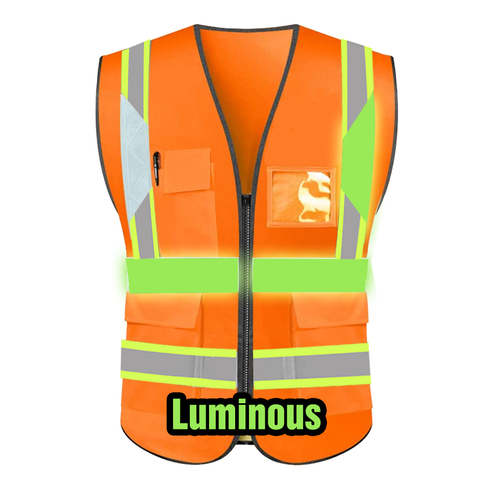 Security Uniform Reflective Tape Security Jacket Webbing Luminous