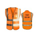 Reflective-safety-vest-Orange