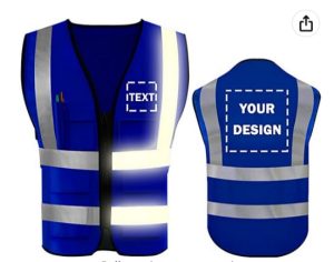 Custom Reflective Vest Colored Safety Vest Summary