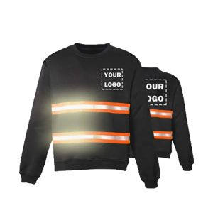 Black-orange-2 Sweatshirt