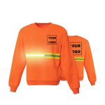 Orange Yellow-1 Sweatshirt