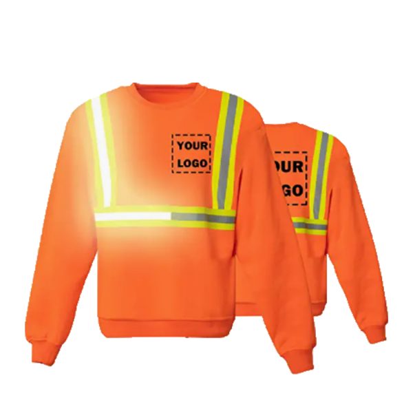 Orange Yellow-3 Sweatshirt