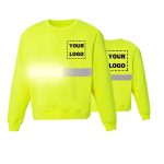 Yellow-grey-1 Sweatshirt