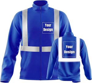 Blue Summer Jacket-Grey strape 3