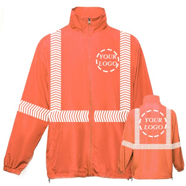 Orange Summer Jacket arrows 5