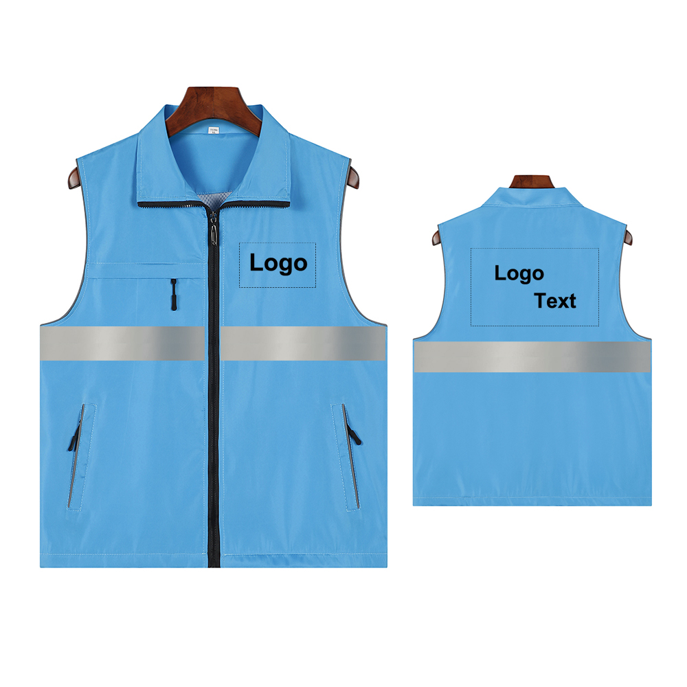 Light blue vest